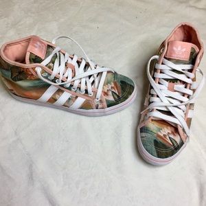 {keywor d} adidas originals honey plimsole sneakers rosa